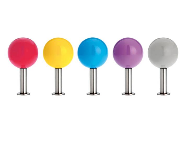 Wand-Haken Dots Schönbuch mehrfarbig, Designer Apartment 8, 9 cm