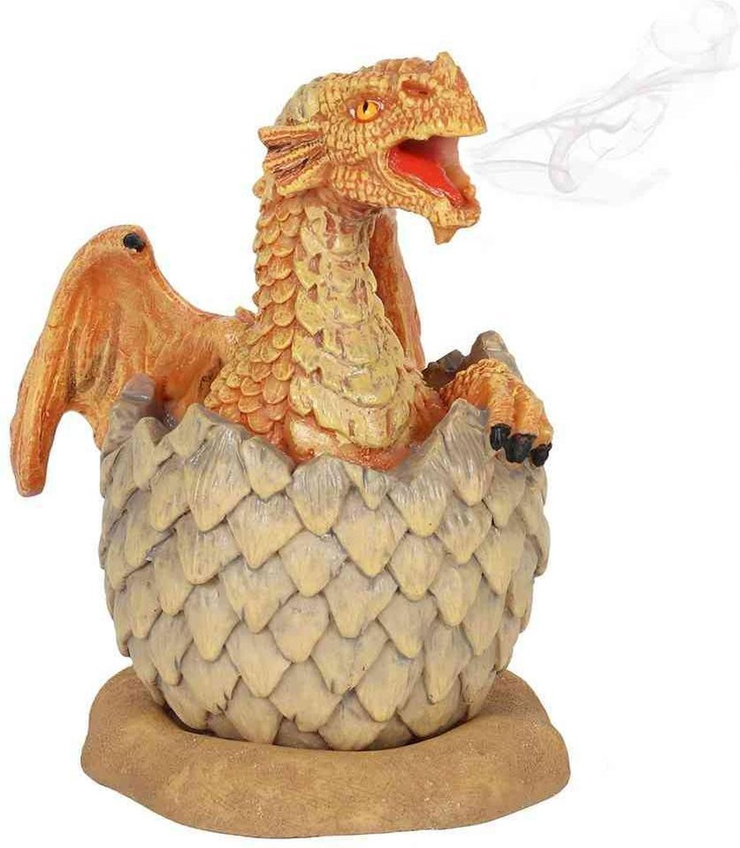 Anne Stokes Hatching Dragon Backflow Kegel Wierook Brander
