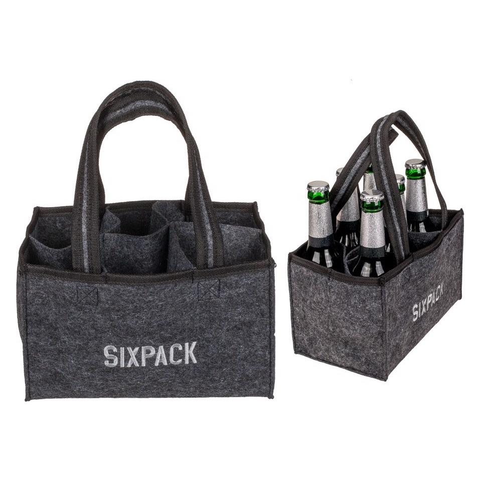Ootb Tasche Sixpack für 6 Flaschen Filz 24x15cm (14989283)