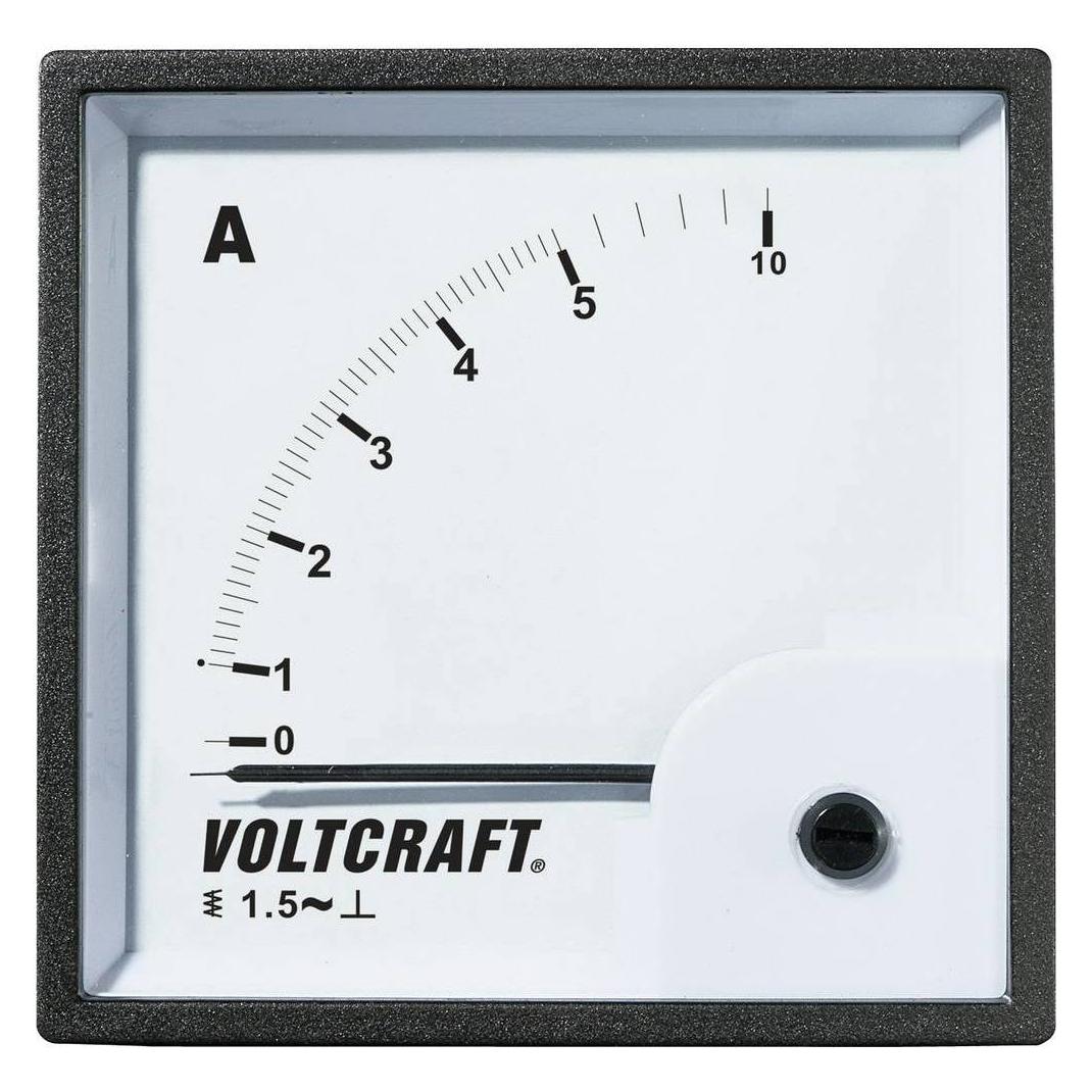 Voltcraft Analog-Einbaumessgerät (AM-72X72/5A)