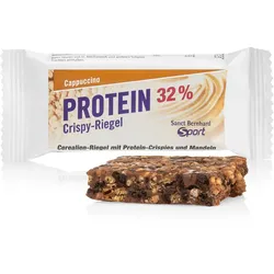 Sanct Bernhard Sport Protein-Crispy-Riegel 32 % Cappuccino 35 g - 35 g
