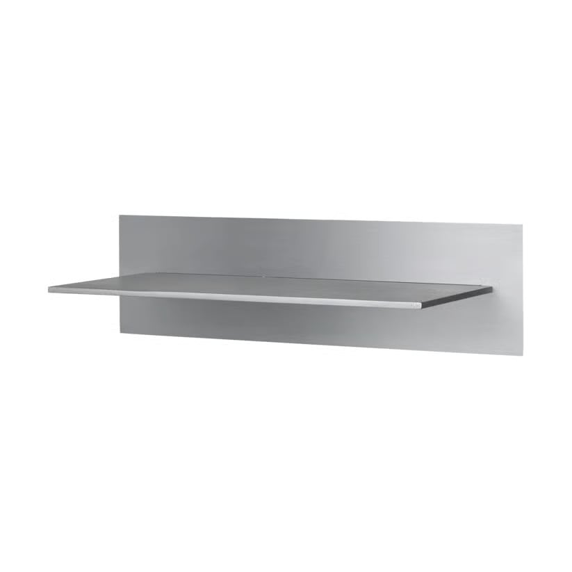 Ferm Living Lager wandplank single 35 aluminium zilver mat