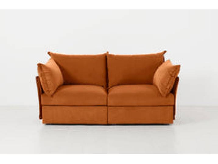 Zweisitzer-Sofa Model 06, Bronze
