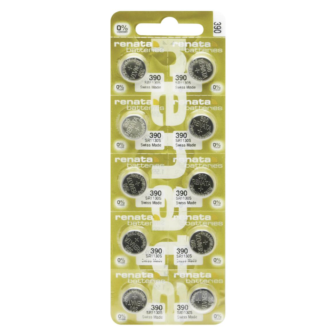 Renata Knopfzelle (10 Stk., 80 mAh) (X704435)