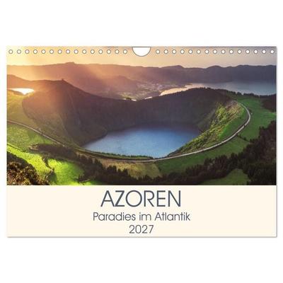 Azoren – Paradies im Atlantik (Wandkalender 2027 DIN A4 quer), CALVENDO Monatskalender