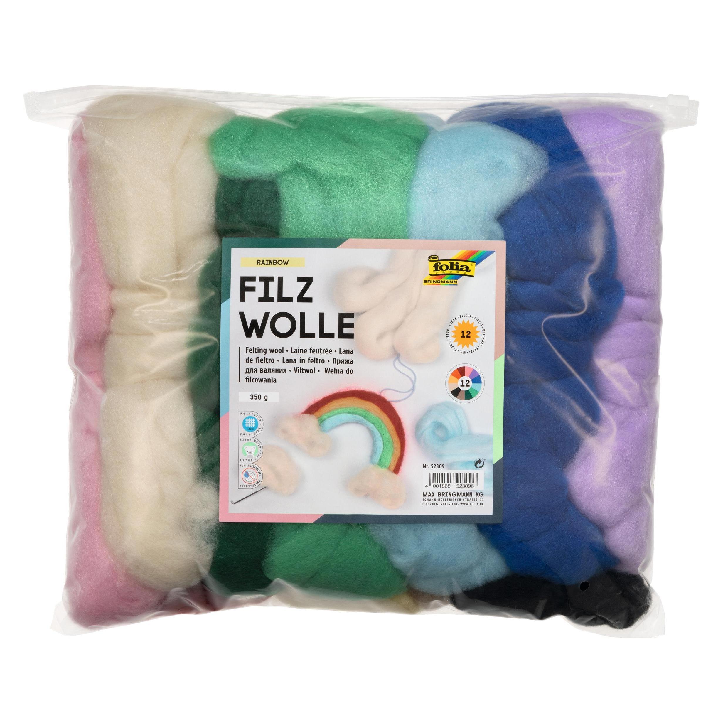 Folia Filzwolle Rainbow (52309)