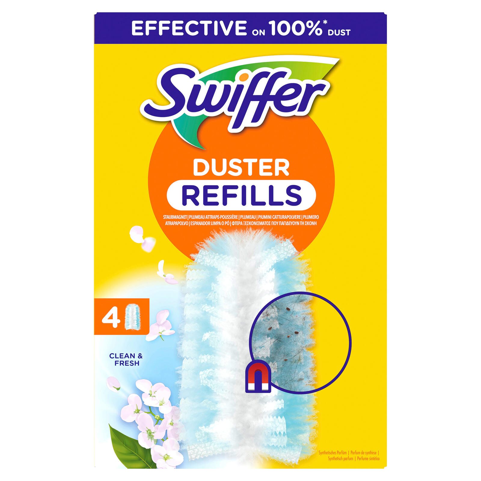 Swiffer DUSTER REFILLS - 4 Staubfangtücher 8700216710992