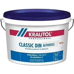 KRAUTOL CLASSIC DIN | Wirtschaftliche Innenfarbe - altweiß - 12,5ltr