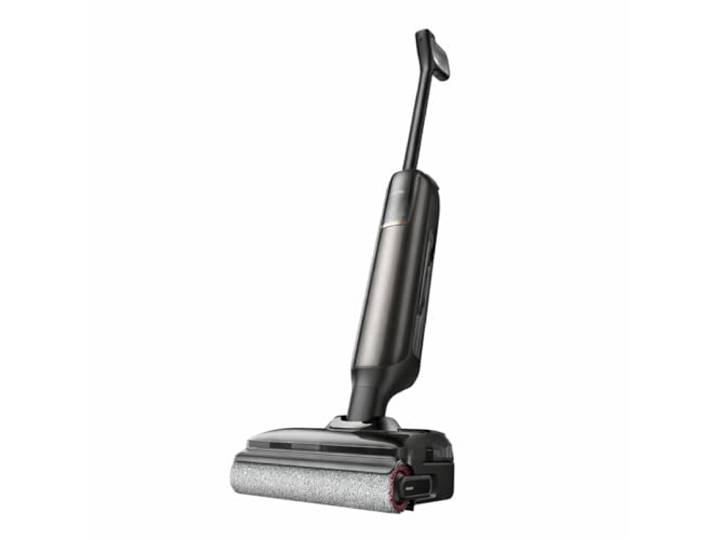 MOVA M50\, Aspirateur Laveur sans Fil avec Lavage à l'eau Chaude Aspiration 22 000 Pa\, Lavage 85 °C\, Séchage 5 min\, Anti-Enchevêtrement\, Rotation 90°\, Détection Saleté et Aspiration Auto.