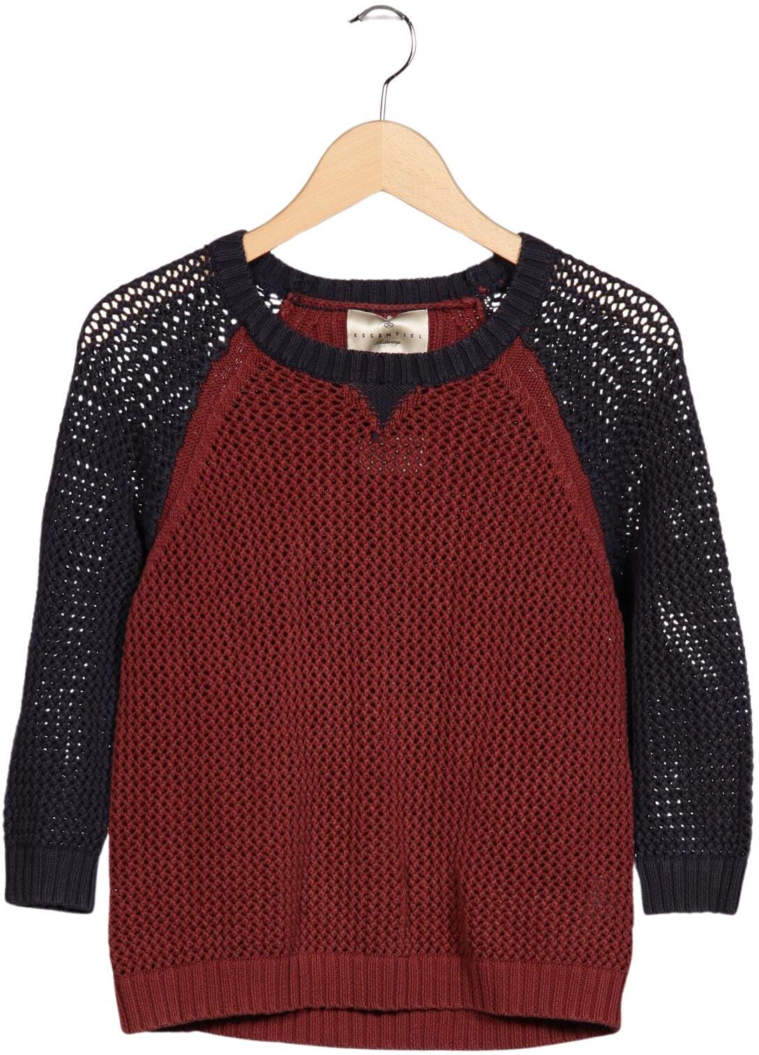 Essentiel Antwerp Damen Pullover, Mehrfarbig, Gr. M, Baumwolle - Second Hand