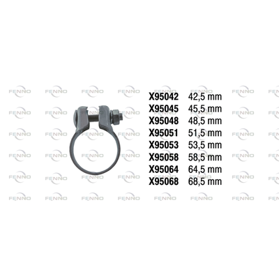 FENNO Klemmstück, Abgasanlage x95048
