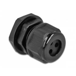 Delock 60375 wasserdicht Kunststoff Schwarz 1 St.