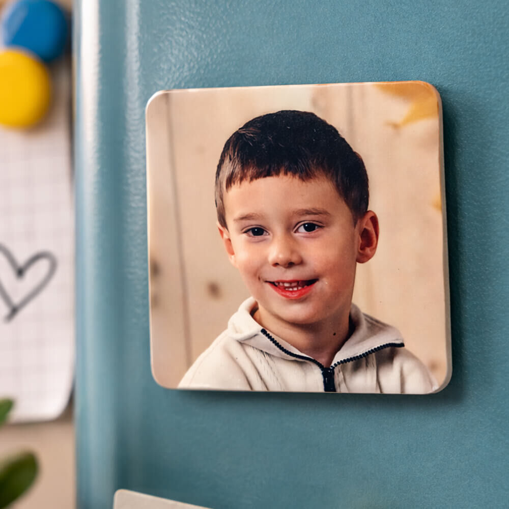 Ocadeau Magnet carré personnalisé