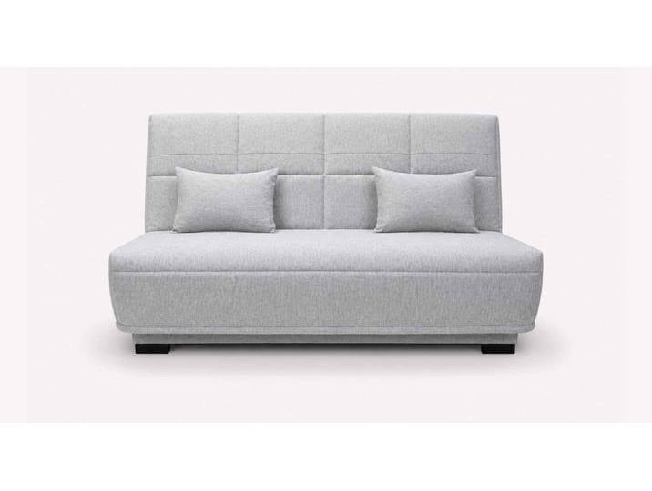 Banquette Clic-Clac Tissu MARIUS - Gris - Couchage 130x188
