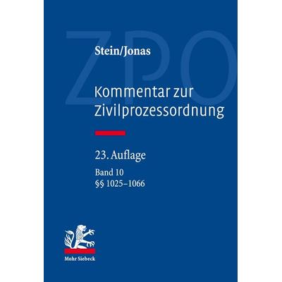 Kommentar zur Zivilprozessordnung, Gebundene Ausgabe von Stein,Jonas, Mohr Siebeck, 978-3-16-152905-4