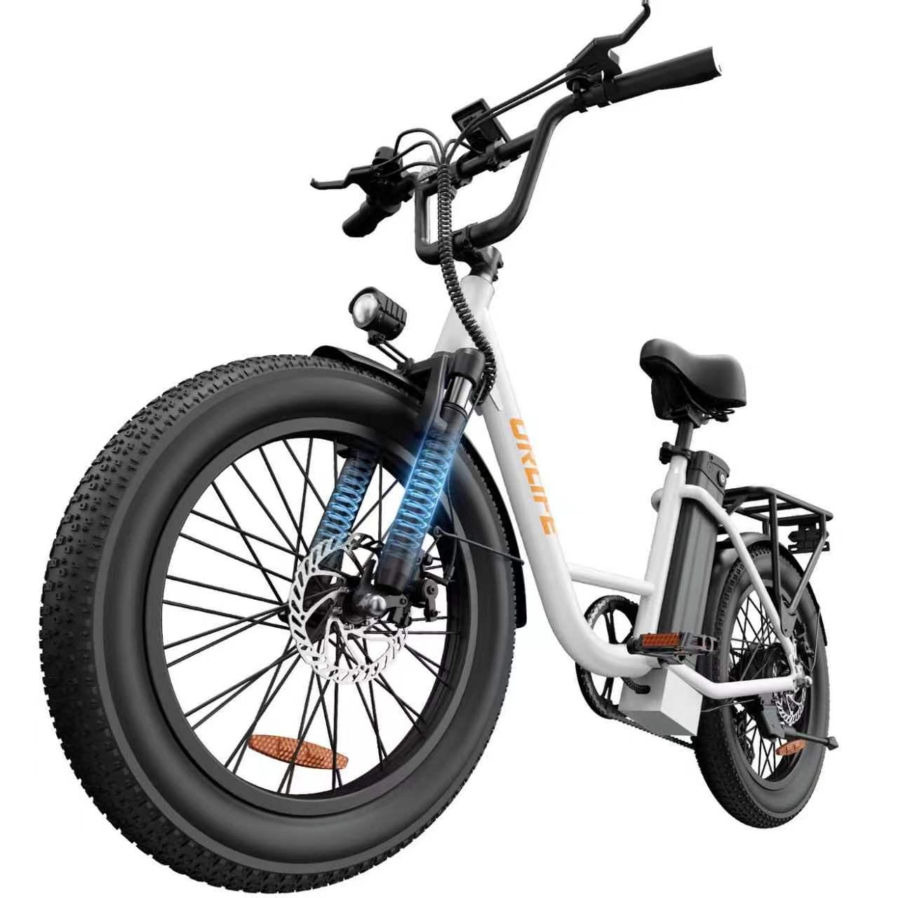 E20 All-Terrain-E-Bike,48V 13Ah, 80 N.M,20×3.0 Zoll Fat-Reifen,120kg,80 Meilen