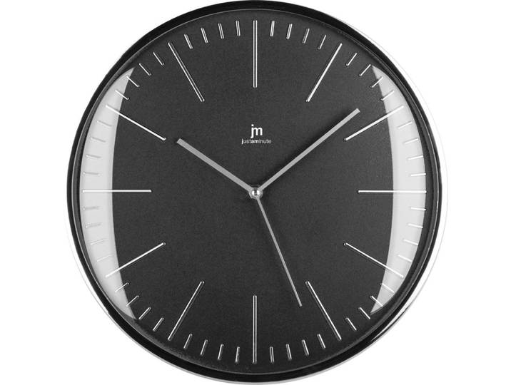 Wanduhr CHRISTOFFEL Wanduhr Lowell , schwarz, Wanduhren, Wanduhr