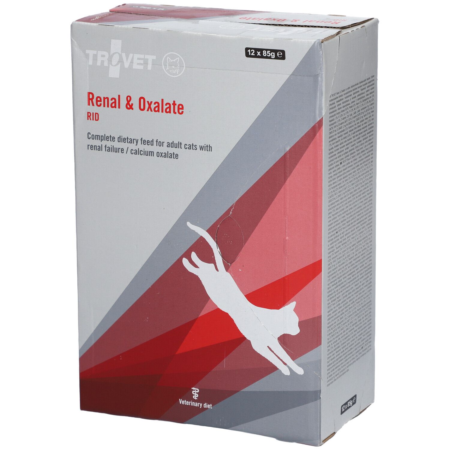 Trovet Renal & Oxalate RID Kat 12x85 g Futter