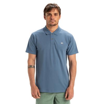 Poloshirt QUIKSILVER "DNA", Herren, Gr. S, coronet blau, Obermaterial: 100% Baumwolle., Shirts