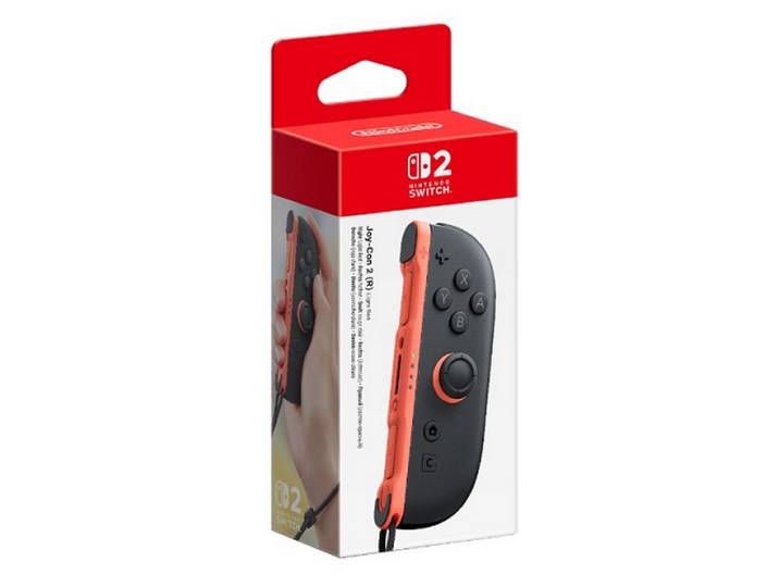 Manette Joy-Con 2 droite rouge clair pour Switch 2 NINTENDO