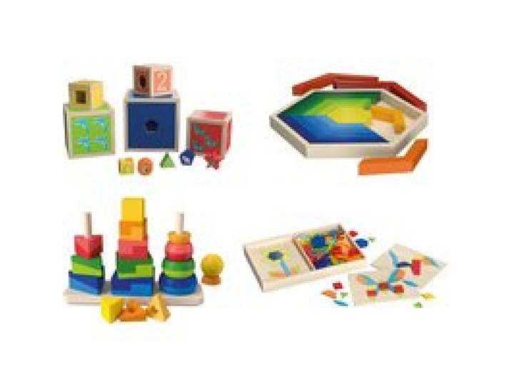 LUPILU® Jeu d'éveil en bois