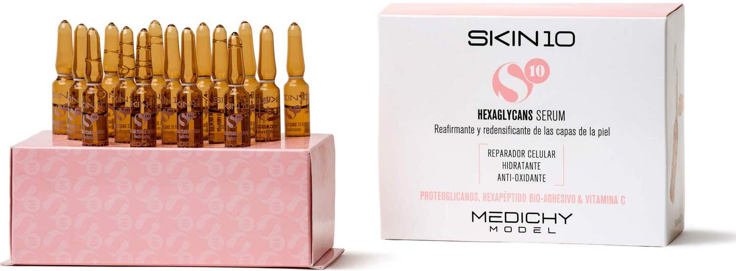 Medichy Model Skin 10 Hexaglycans Sérum Reafirmante y Redensificante 2x15 amps