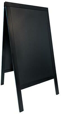 Securit Lavagna Sandwich 125 x 70 cm Nero