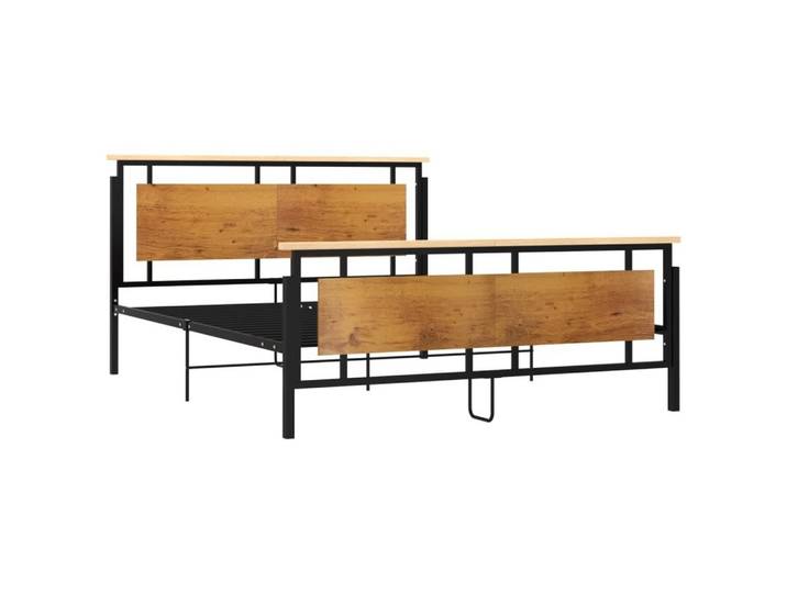 vidaXL Bett Bett Metall 160x200 cm