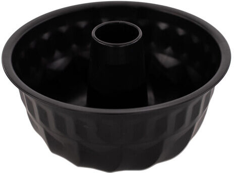 Metall-Schale "Gugelhupf", schwarz, 23 cm Ø