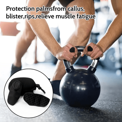 Inspire Essentials Silicone Weightlifting Grip Pads Anti Slip Palm Protection 9