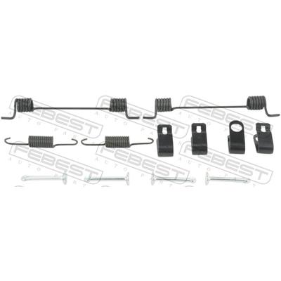 FEBEST Zubehörsatz, Feststellbremsbacken 1204-SFER-KIT für HYUNDAI