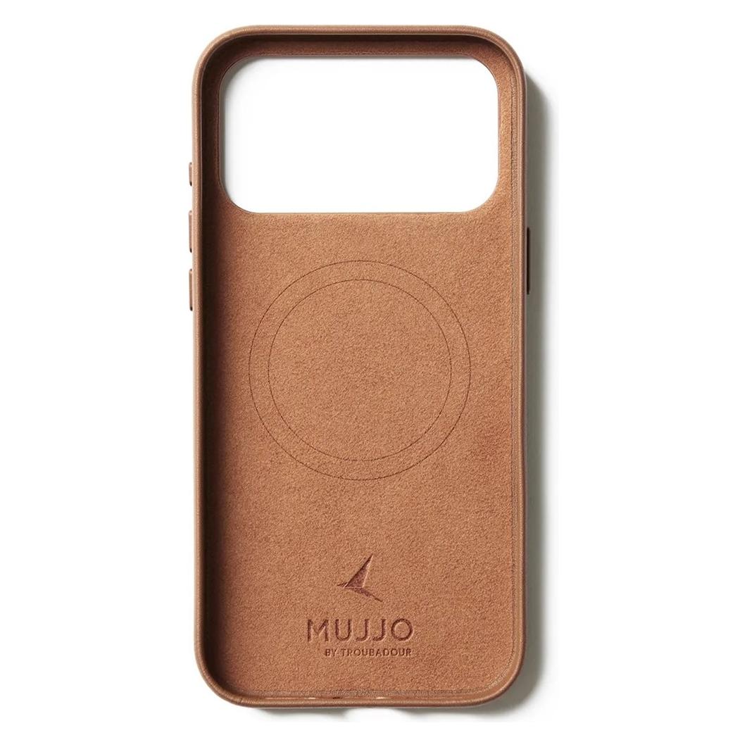 Mujjo Lederhülle - Lederhülle für iPhone (Apple iPhone 17 Pro Max) (MUJJO-CL-063-TN)
