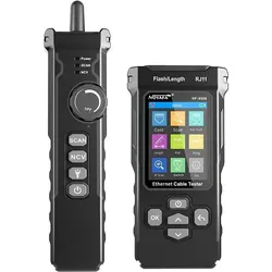 W-Star, Multimeter, Tester kabelů WSNF8506, RJ45, IP, Port Flash, délka, diagnostika, Poe test (Kabeltester)
