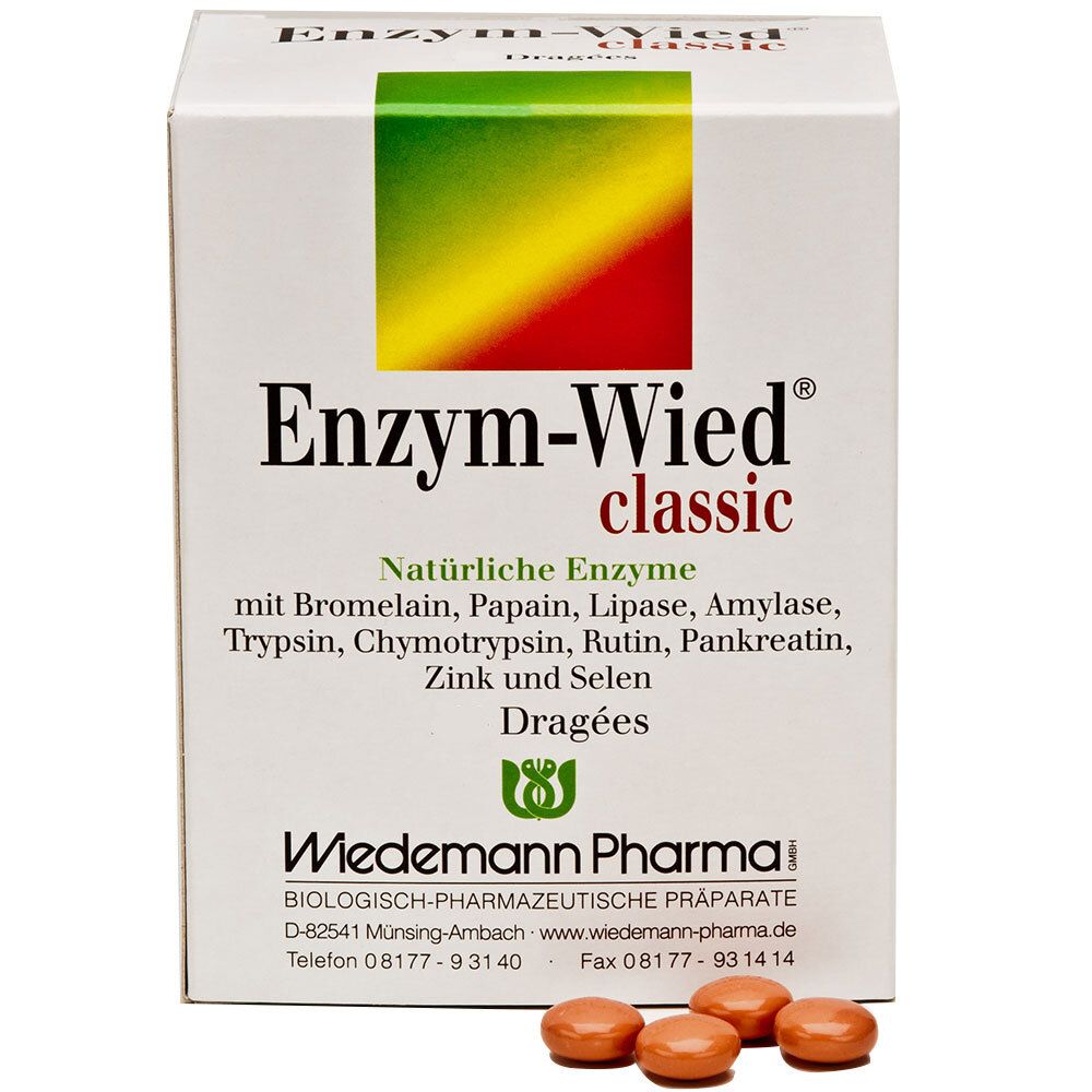Enzym Wied classic Dragees 500 St