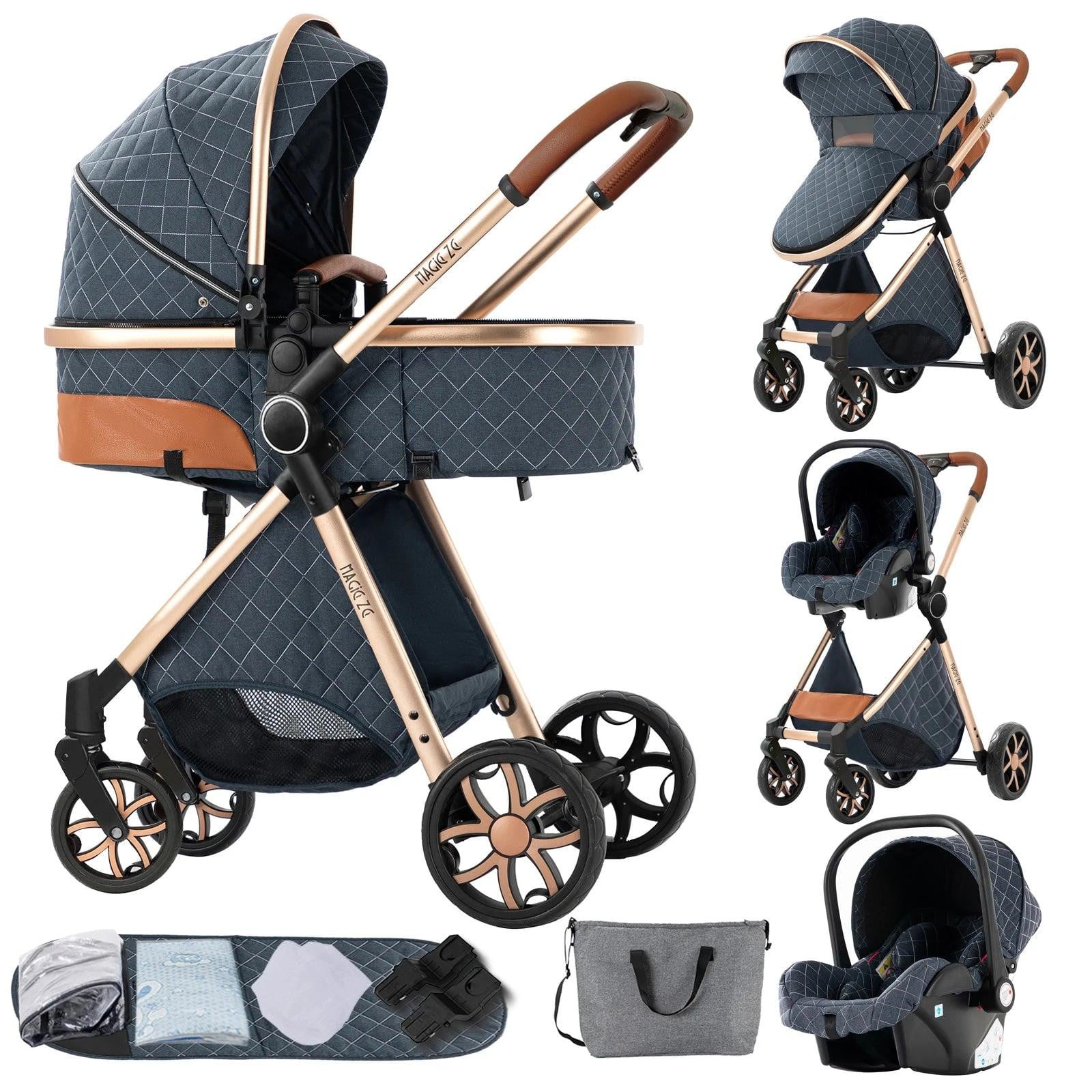 Selius Kinderwagen 3-in-1 set met autostoeltje