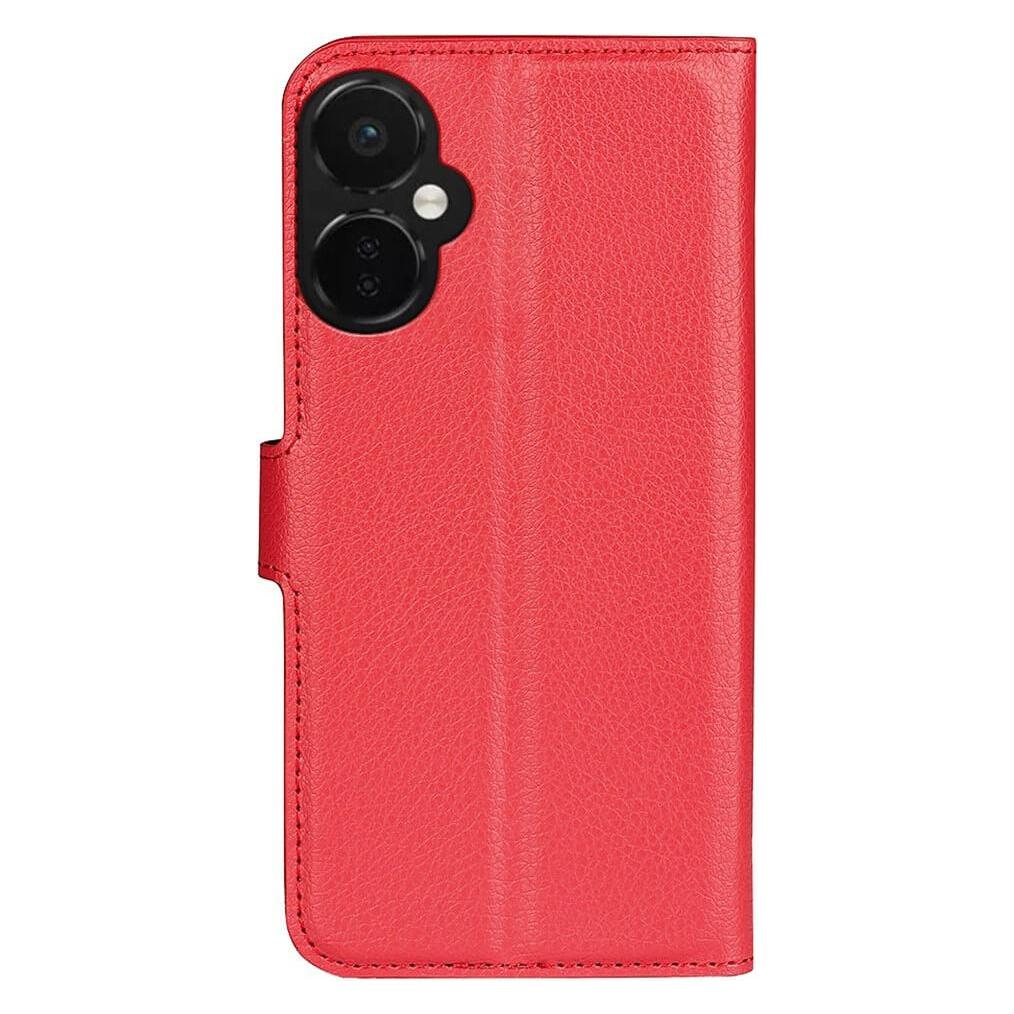 Cover-Discount OnePlus Nord CE 3 Lite - Leder Etui Hülle rot (OnePlus Nord CE 3 Lite) (660130548C)