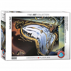 eurographics Puzzle - Weiche Uhr im Moment ihrer ersten Explosion von Salvador Dalí - 1000 Teile 300881