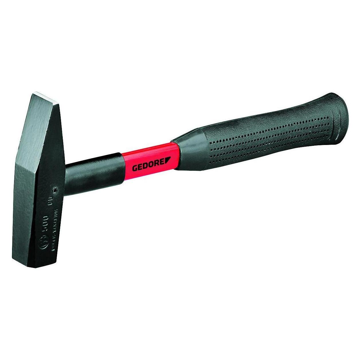 Gedore 500 F-600 Schlosserhammer mit Fiberglasstiel, 600 g (600 g) (8598500)