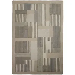 WOLLTEPPICH EDALE, geometrisch, Natur, 160 x 230 cm