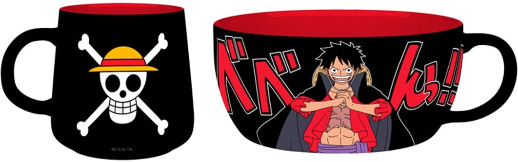 Abysse Corp Set desayuno Taza &amp; Bol Luffy One Piece.