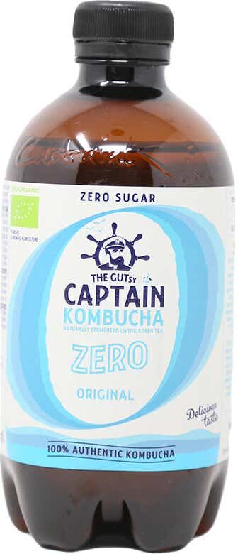 Captain Kombucha Zero Original Bio 400 ml