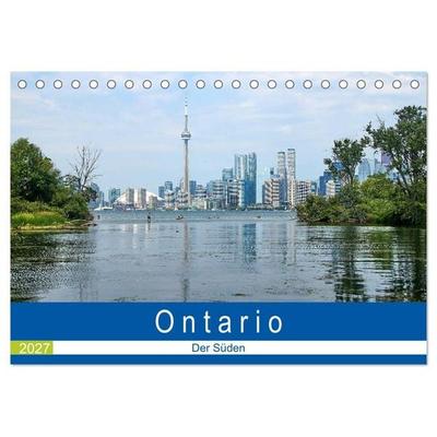 Ontario - Der Süden (Tischkalender 2027 DIN A5 quer), CALVENDO Monatskalender