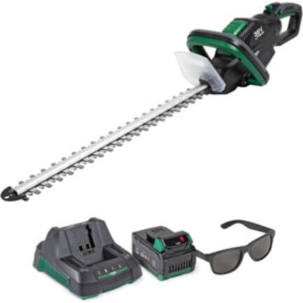 Taille-haies sans fil STIER SHS-54 + batterie 2,5 Ah + chargeur rapide + lunettes de soleil gratuites (905115)