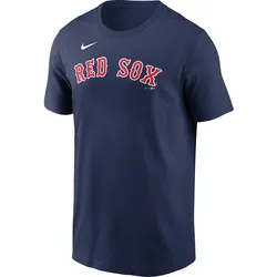 Nike MLB Boston Red Sox T-Shirt Herren | Gr. L | blau - blau