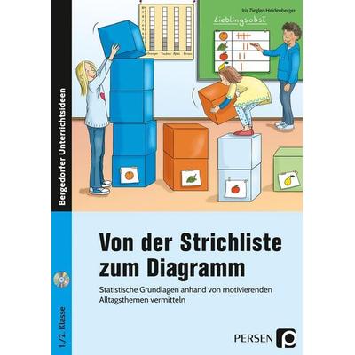 Von der Strichliste zum Diagramm, Set von Iris Ziegler-Heidenberger, Persen Verlag in der AAP Lehrerwelt GmbH, 978-3-403-20288-2