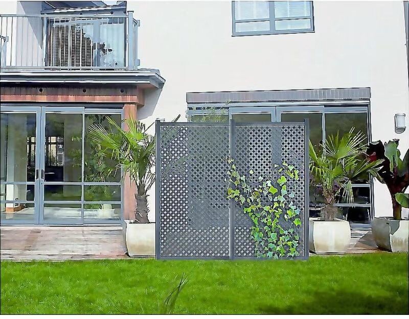Celosía Extensible Nortene Para Jardín Y Exterior Negro Talla Única Unisex