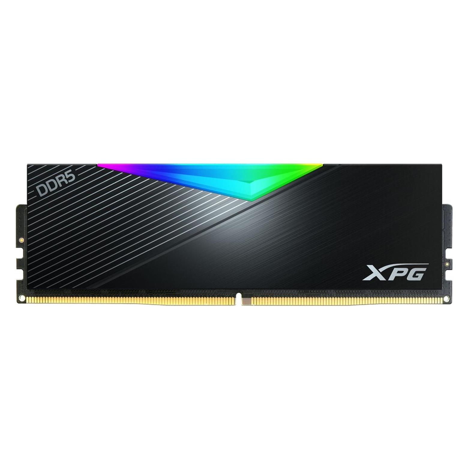 Adata DDR5 16GB 6400-32 Lancer RGB b XPG-Series (1 x 16GB, 6400 MHz, DDR5-RAM, DIMM) (AX5U6400C3216G-CLARBK)