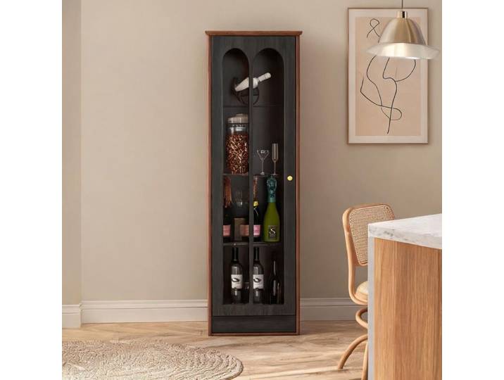 Armoire de rangement haute en métal 2 portes 198 cm étagères ajustables finition blanc classique pose au sol ou murale