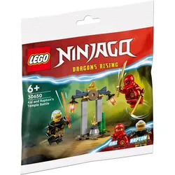 LEGO® NINJAGO® 30650 Kais und Raptons Duell im Tempel
