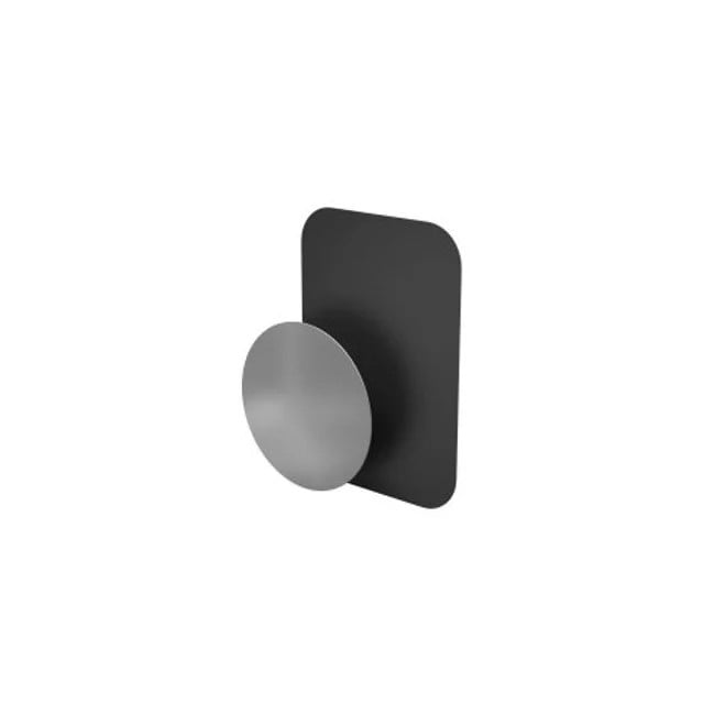Hama vervangende metalen plaatjes voor universele magnetische smartphonehouder, zwart